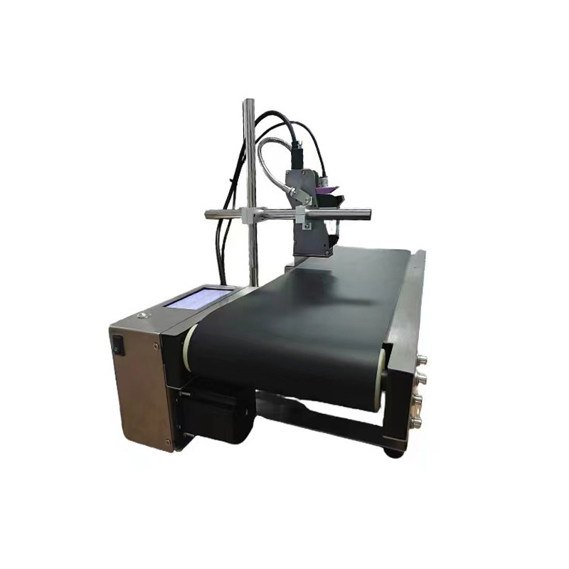 Small-scale fully automated jet-coded one-stop machine production date 2-D heat-firing machine