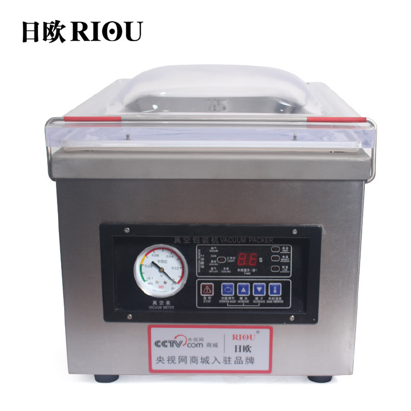 Japanese-European DZ260 desktop vacuum packer, food tea vacuumer, fully automated commercial vacuum machine