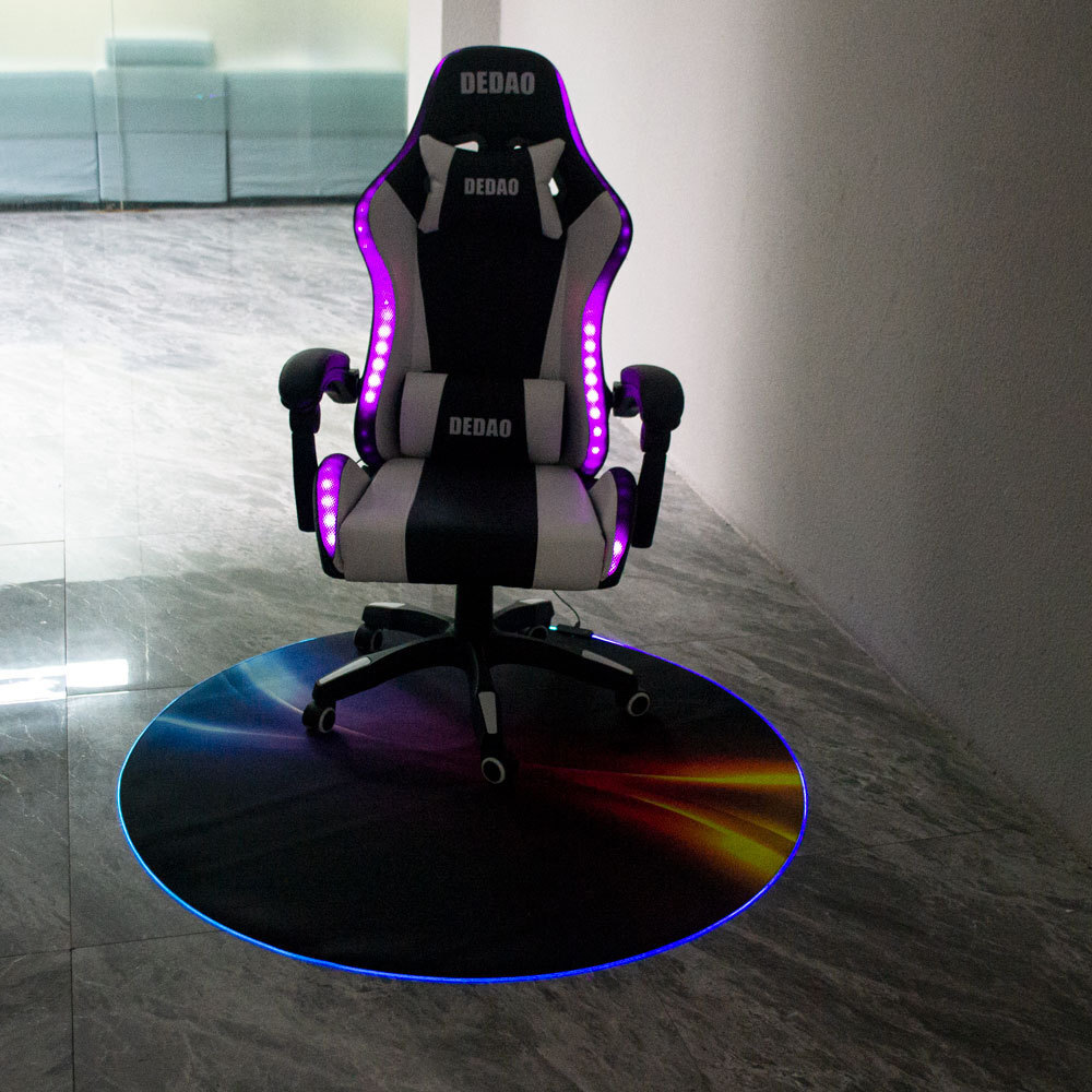 RGB luminous play pads, USB interfaces, electric rolling chair floor protection pads, skit protection.