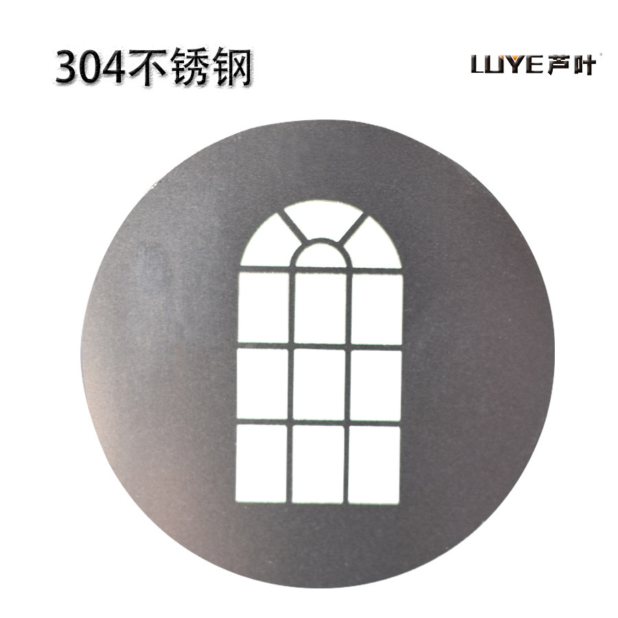 Multi-species for a live telecentre plastic imaging lamp GOBO metal picture