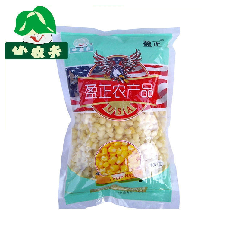 Wholesale supply, small farmers, sticky corn, 20*400g/box, bag full of fresh corn.