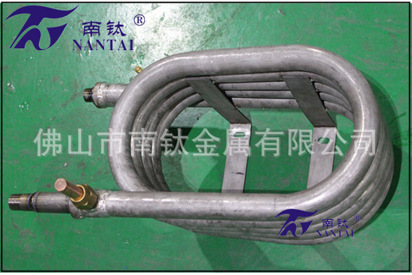 供应优质钛套管换热器|蛇泡换热器|海水专用钛同轴热交换器