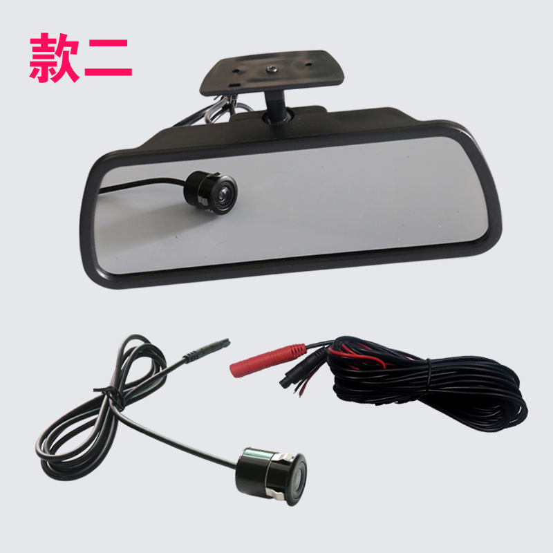 Quay vòng của xe 3 bánh 4 bánh, 4 inch phía sau màn hình tải xe gương, 12 V