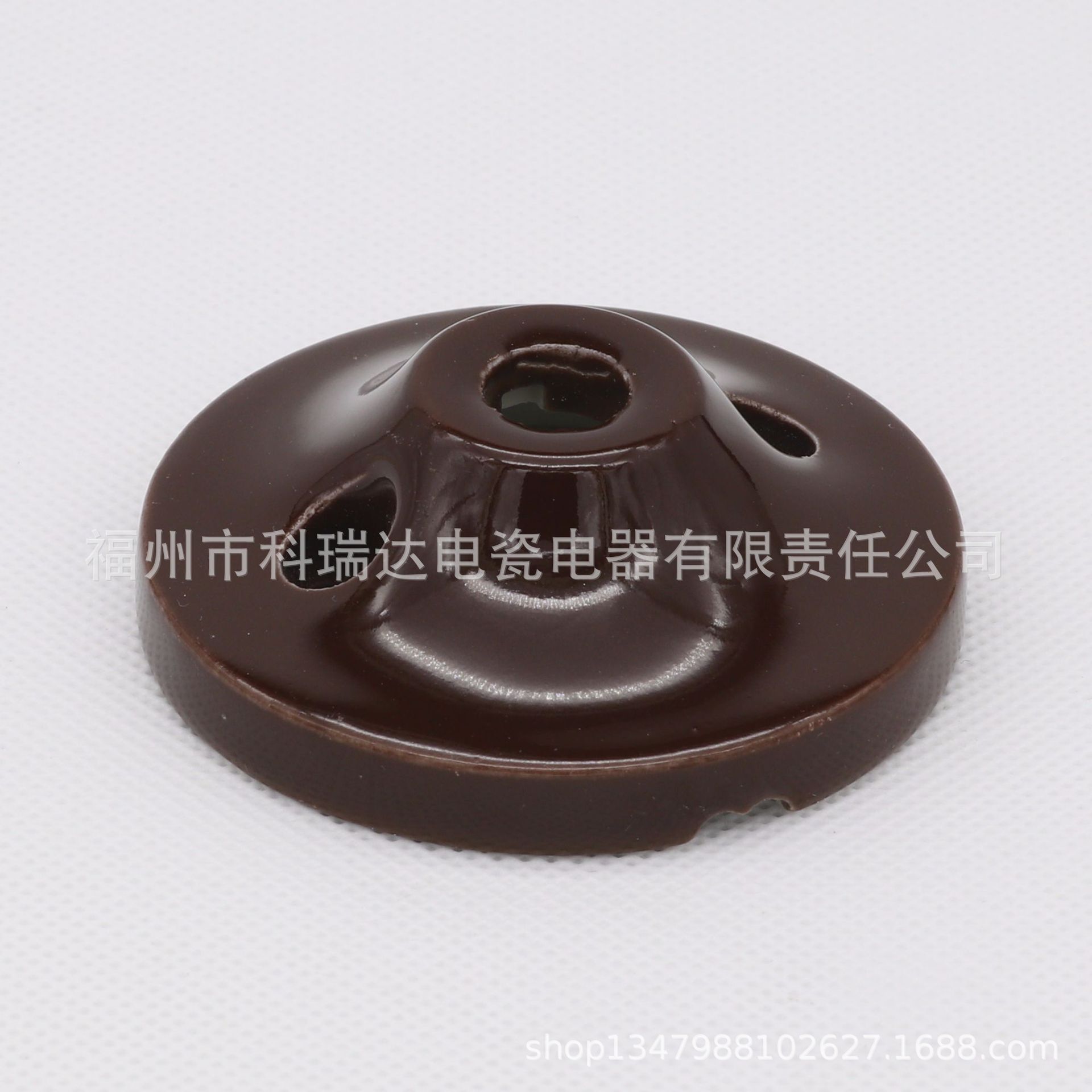 High-quality color chandelier fittings 70MM Ceramic chandelier base, suction disk, walllight base, CE authentication.