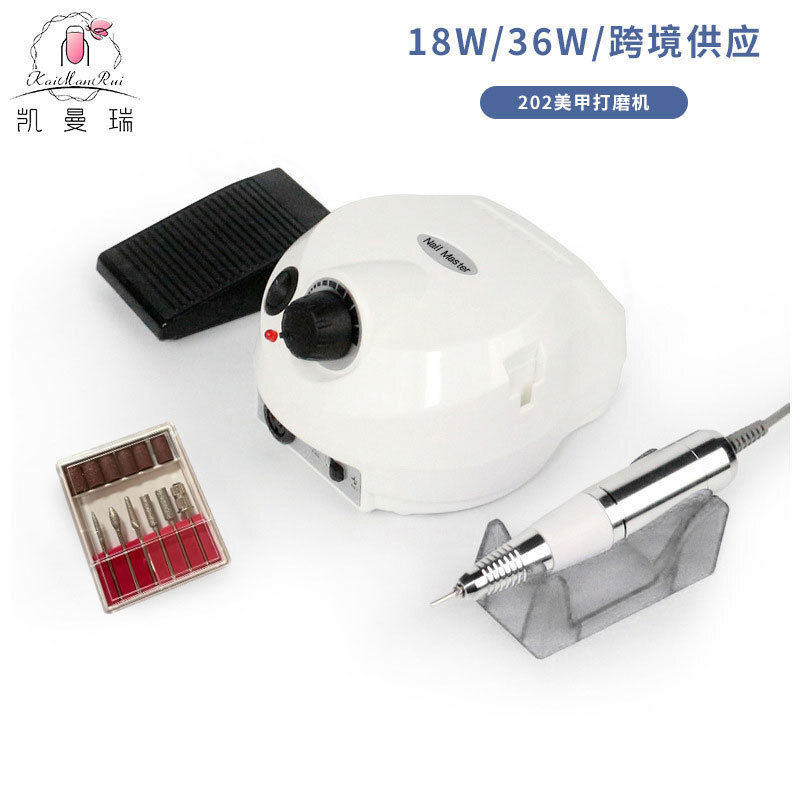 A manicure grinder cross-border, new electric armour grinder, 35,000 trans-twirling nail polisher.