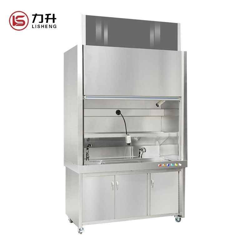 Hospital laboratory pathology table, stainless steel sampler, pathology operating table ventilator laboratory