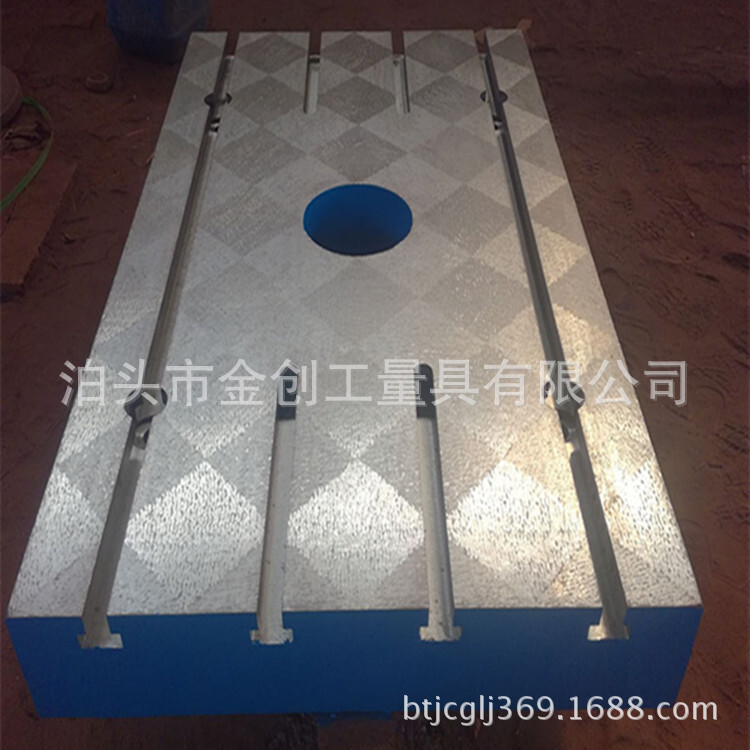 Steamed iron platform, heavy T tank test assistive working table, process pressurer support platform