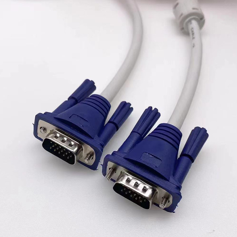 VGA3+4-line การเชื่อมต่อเครื่องคอมพิวเตอร์แบบ VGBOL-link-link vga-line 3+4 Blue-line head