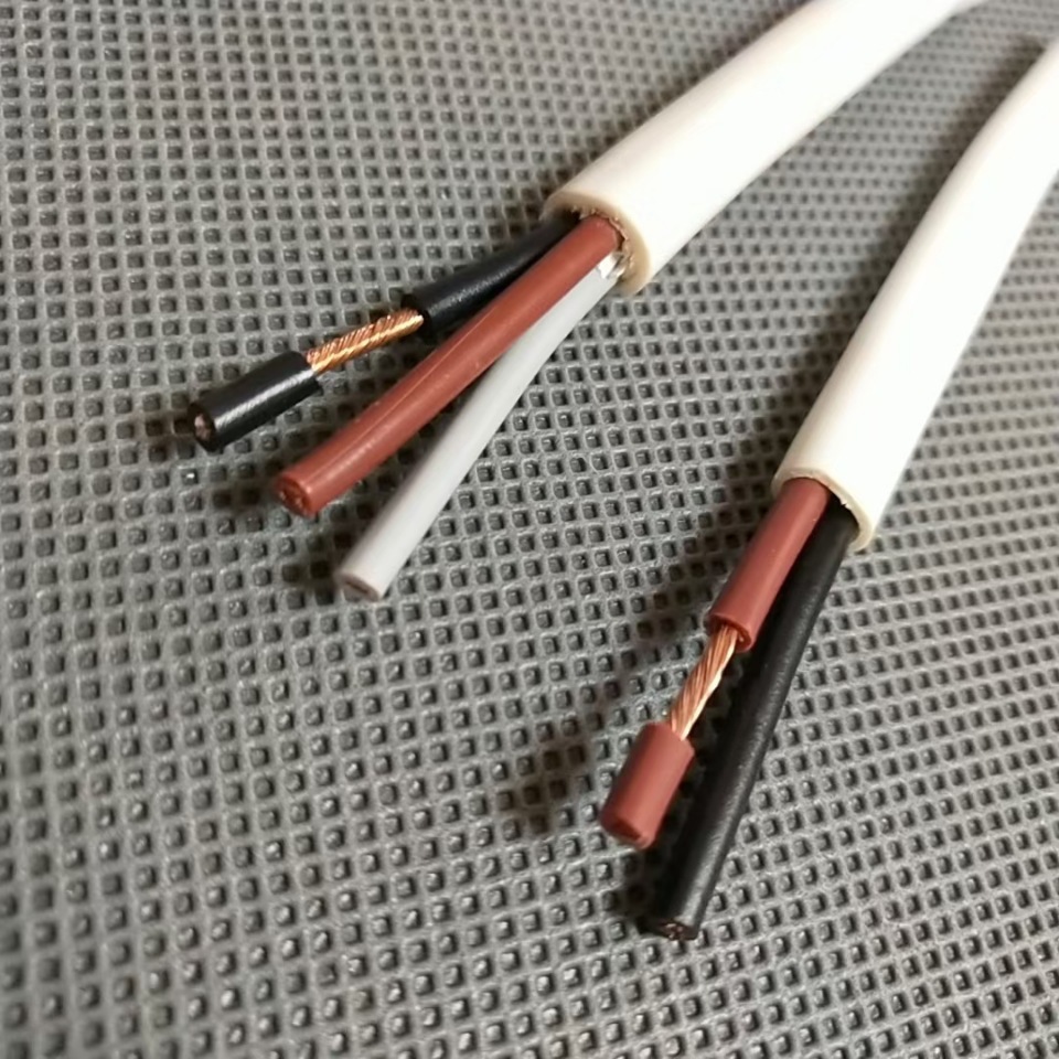 Silicon rubber high-temperature cable RVV-3*1.0