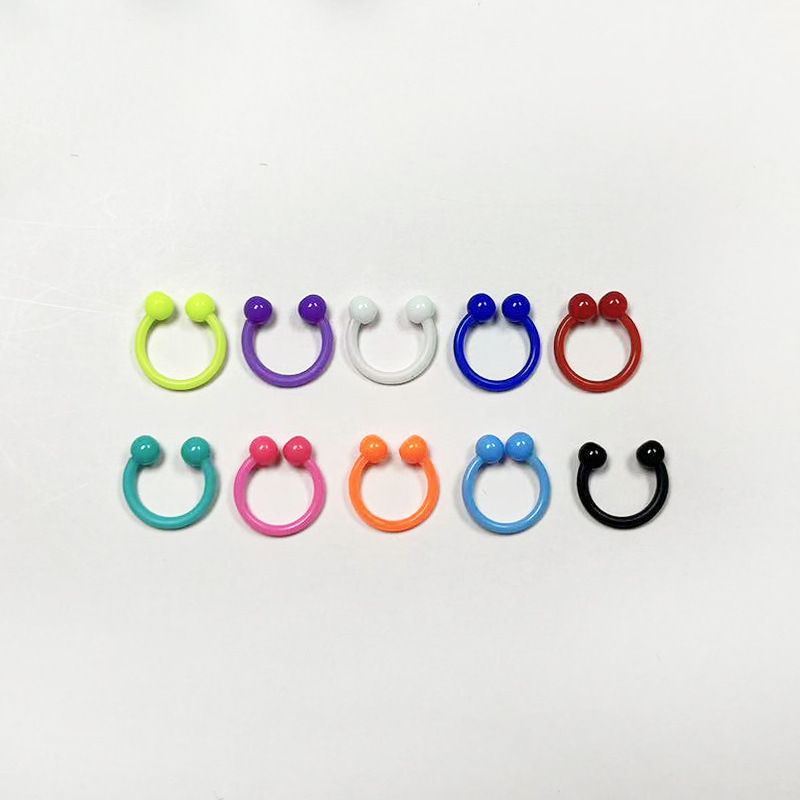 Cross-border thermal sale of the Akreiv poles with a colourful nose ring and hooves, which are about colorful and stingy.