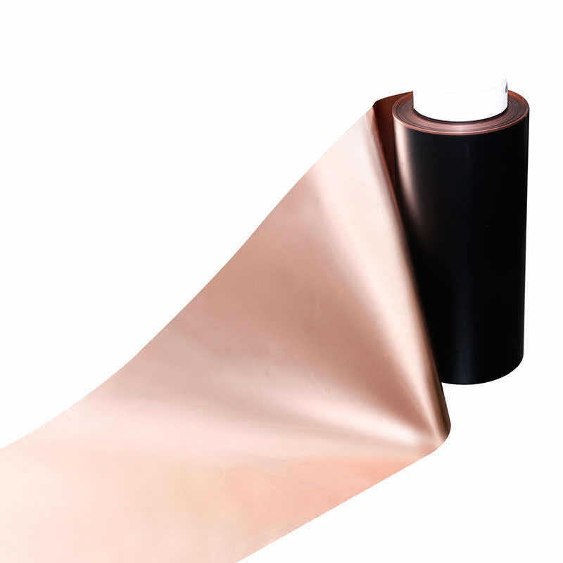 Bronze-guided tablet electrolytic copper duct tape graphite copper