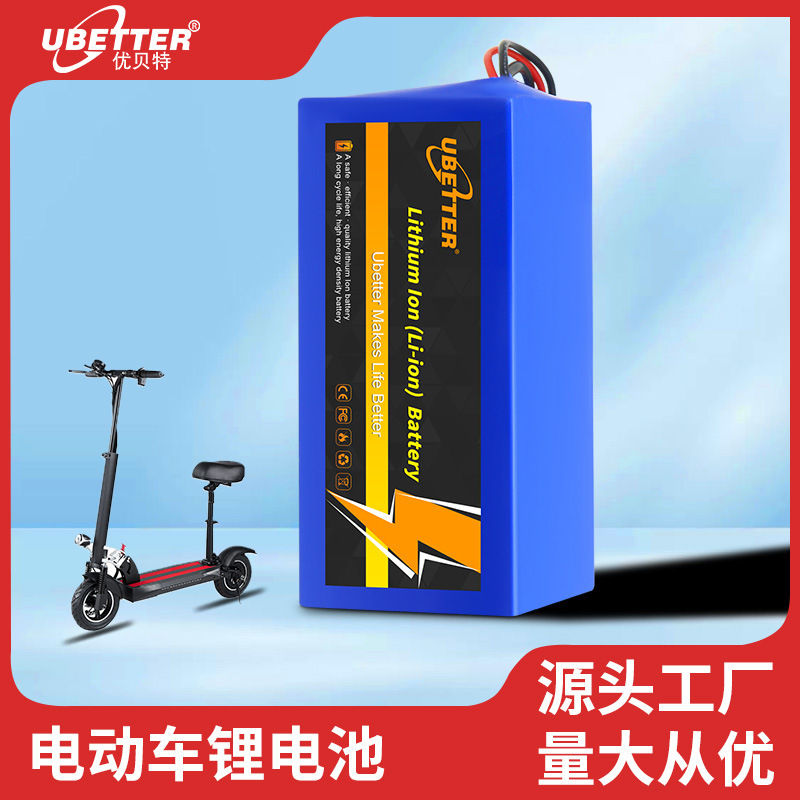 Lithium Batteries of the External Driver's Battery, Mini-Mi Electric Skid Battery 48V20Ah12A15A36V