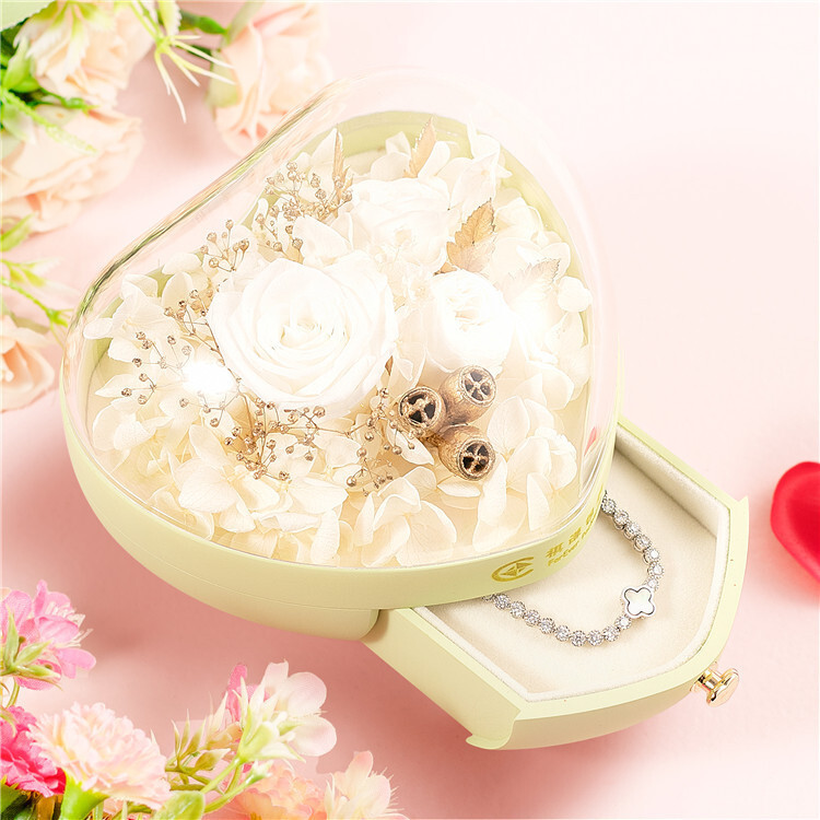 Hộp hoa còn sống, Hộp sáng tạo Valentine, Hộp quà 7 đêm.