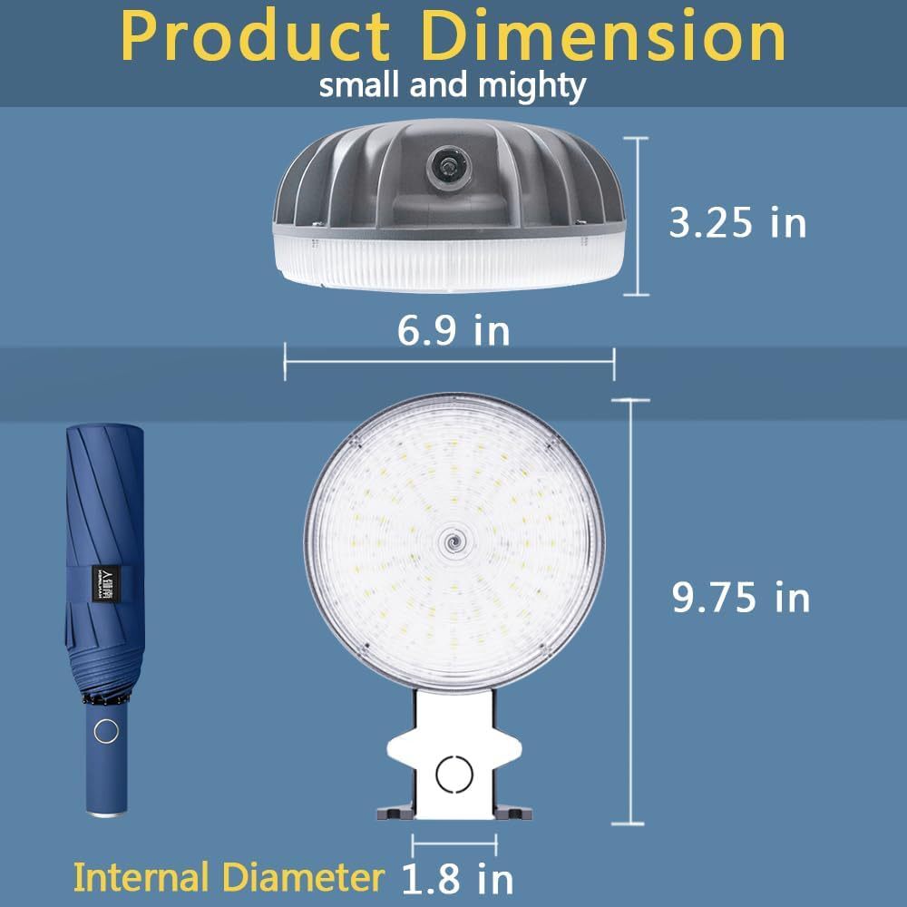 Outdoor light light ARA LIGHT 6000LM IP65 US$ ETL