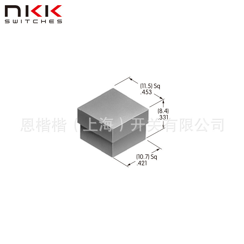 AT465A 453 "Square cap Black / NKK switch