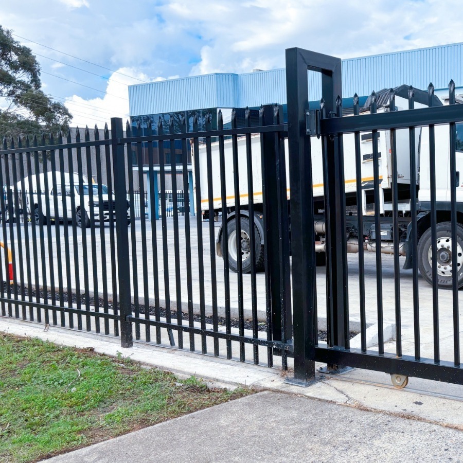 Aluminium alloy fence black fences in the garden yard series of outdoor fences in China and Australia