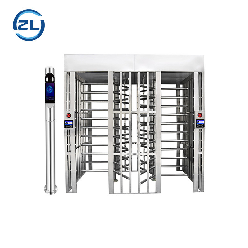 十字轉閘工地門禁90度雙通道閘轉閘全高閘擺閘翼閘人臉工地實名制