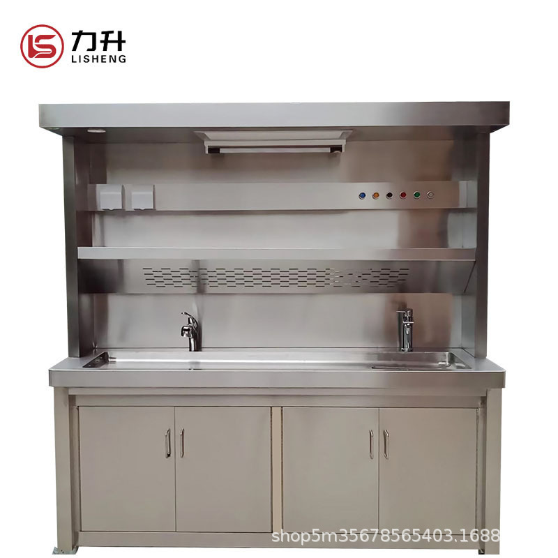 Hospital laboratory pathology table, stainless steel sampler, pathology operating table ventilator laboratory