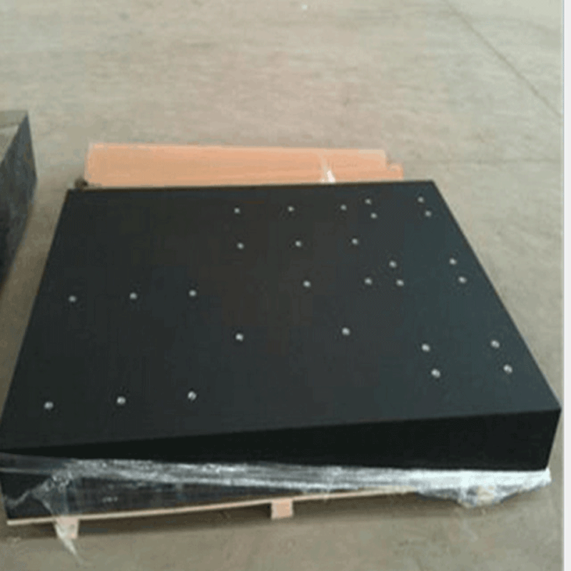 Plant processing, marble platform, precision measurements, grade 00 granite tablets, supply inspection workshops.