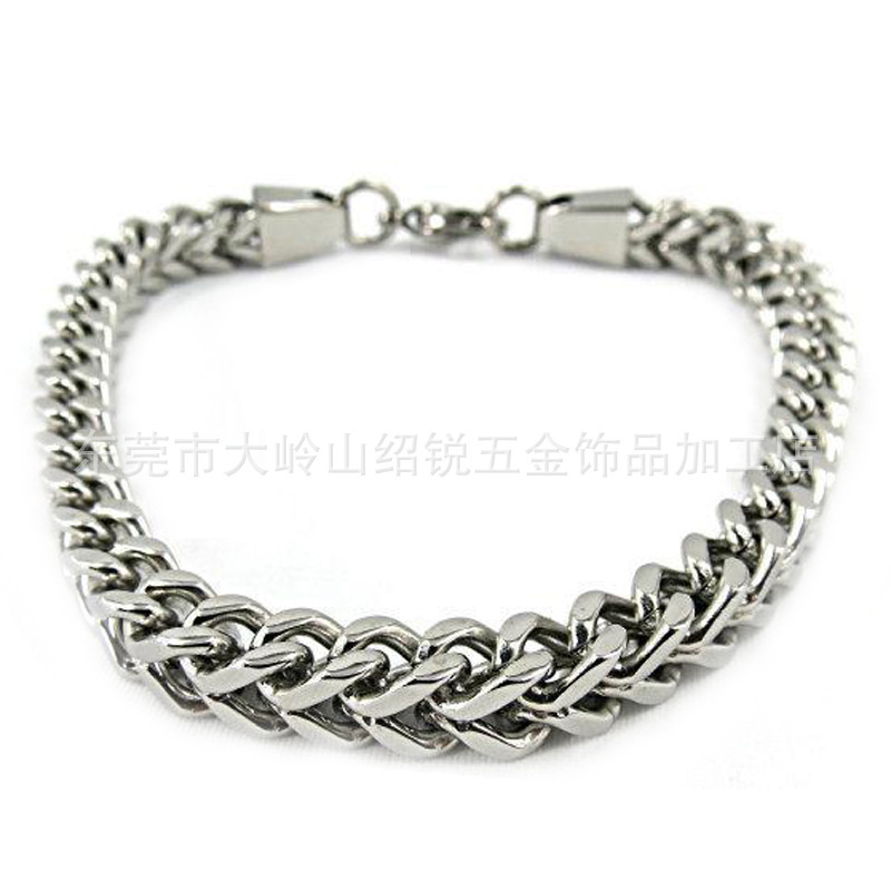 The stainless steel is back-chain 304.