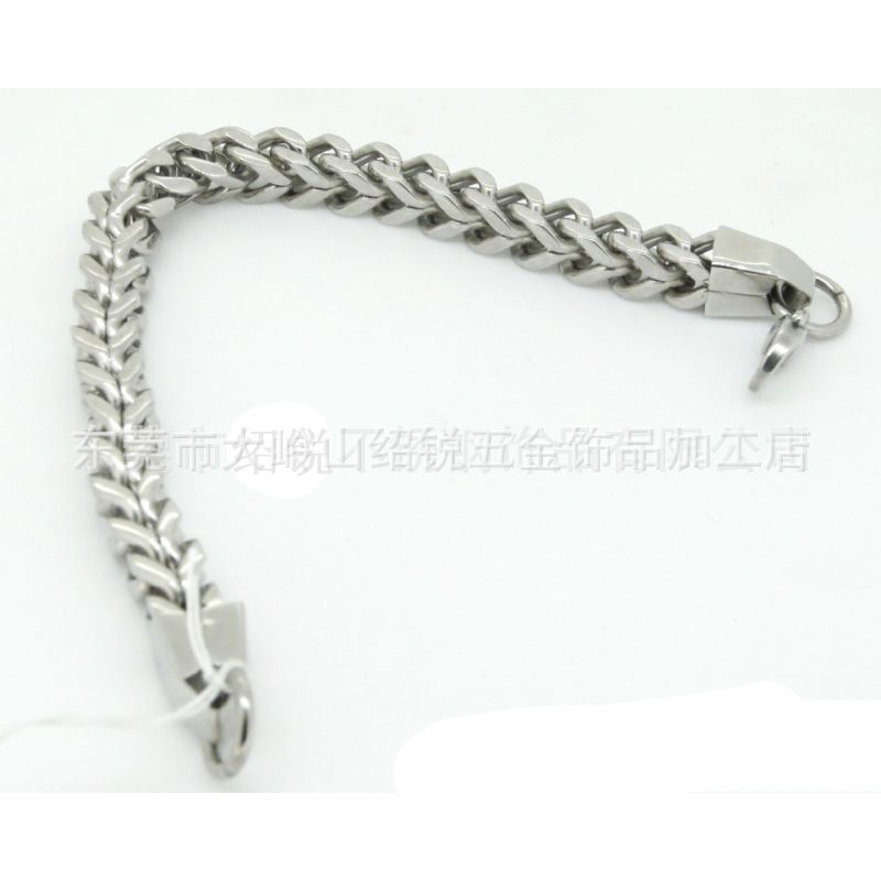 The stainless steel is back-chain 304.