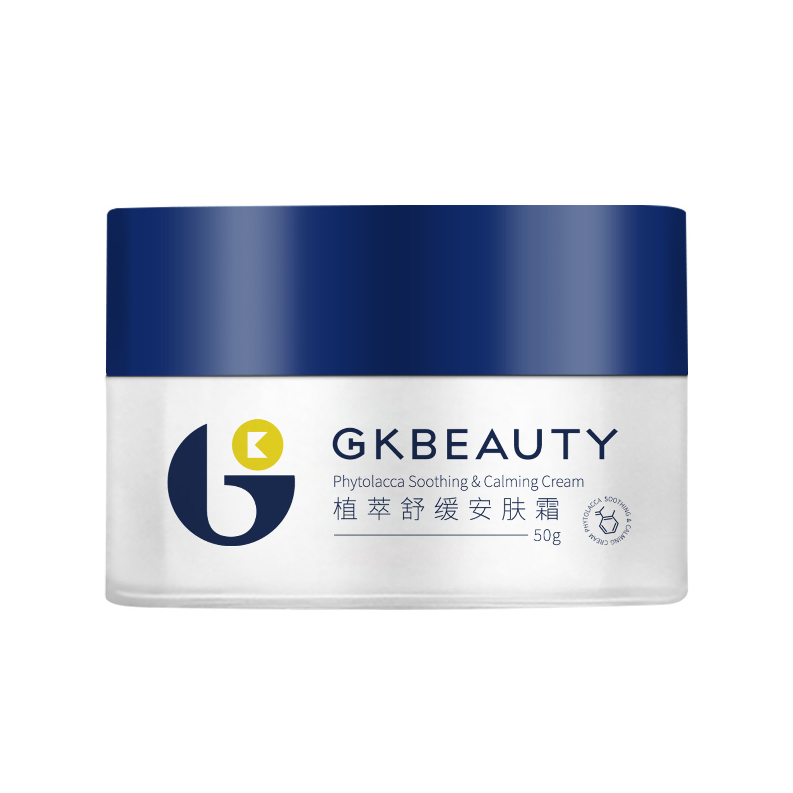 GKBEAUTY國科醫美植萃舒緩安膚霜舒緩保溼柔潤肌膚