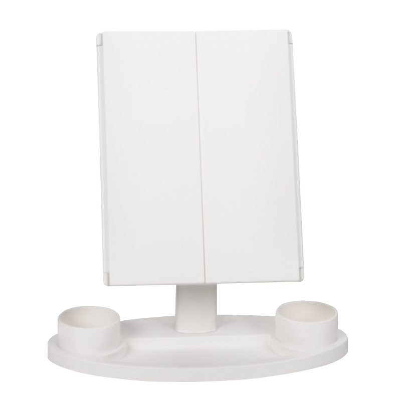 Kevin 37's 72's triple-dependant desktop makeup mirror multiple magnification LED's LED.