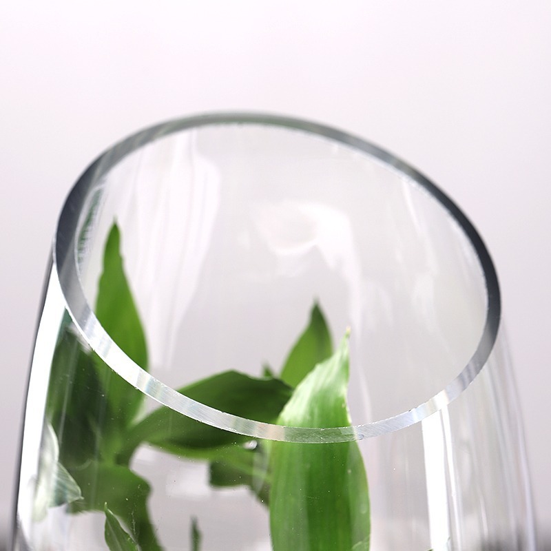 Một chai thủy tinh đẹp đẽ với một đường kính phẳng hoa khô và hoa trong phòng khách.