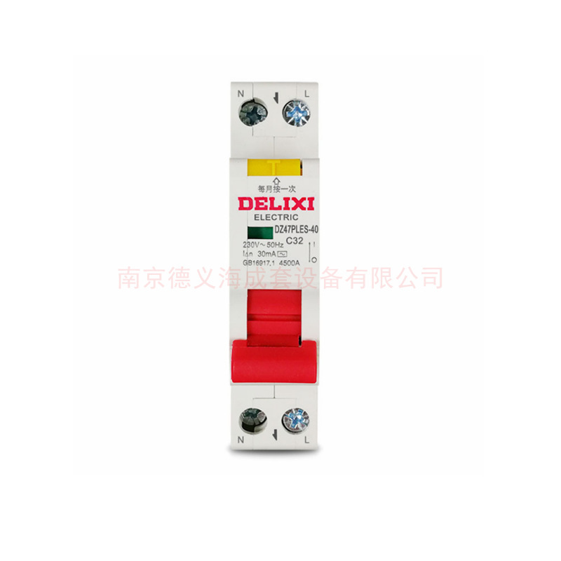 Breaker DZ47PLES-40 Leak protection circuit breaker DZ47PLES-40 1P+N 6A-40A new paragraph