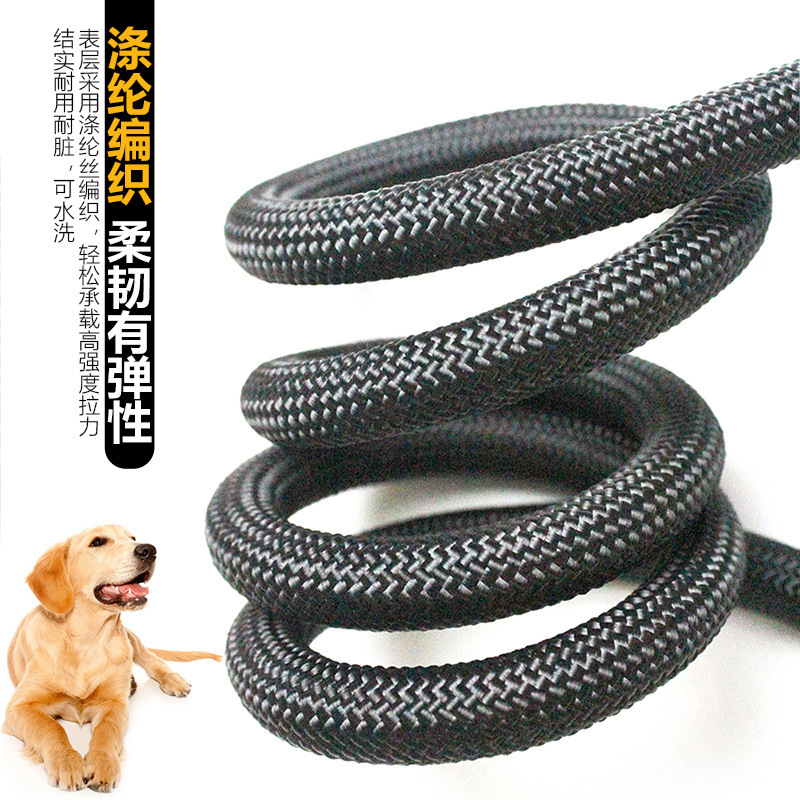 Hàng nóng nóng xuyên biên chế của chó P-chain đêm chống nổ từ lõi dây thừng một chân.