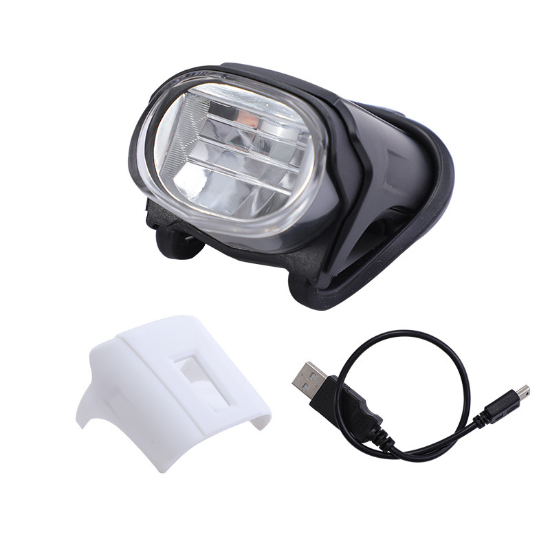 Cross-border new bicycle lamp headlights, water-resistant high-efficiency cell USB charged a mountain vehicle night ride light