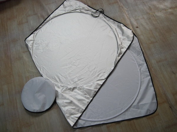 Supplying 190T142*67 two-ring front-pack bag, silver-skin front, nylon front, sunshield.