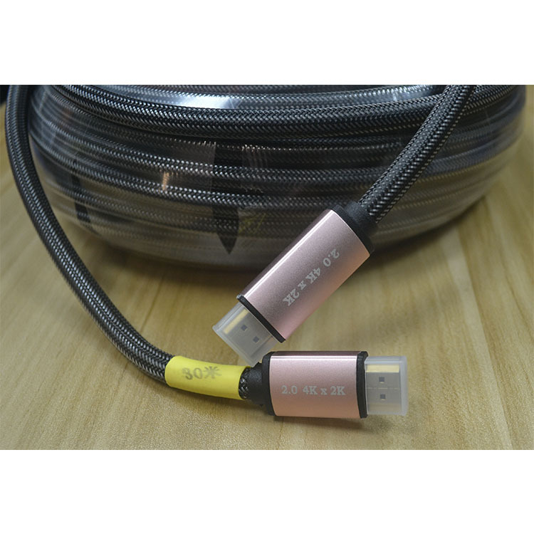 HDMI, HDMI, version 1.4, HDMI signal transmission line, engineering wiring 3D with HDMI chips 30 meters.