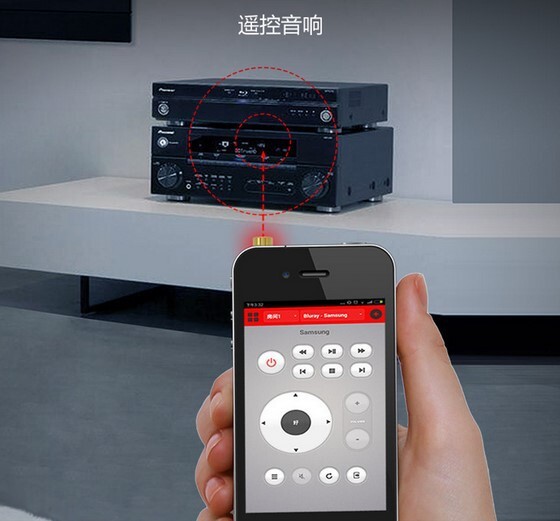 ebay heat market applies to the English-language smart home radio-infrared remote control in an apple phone smart drive