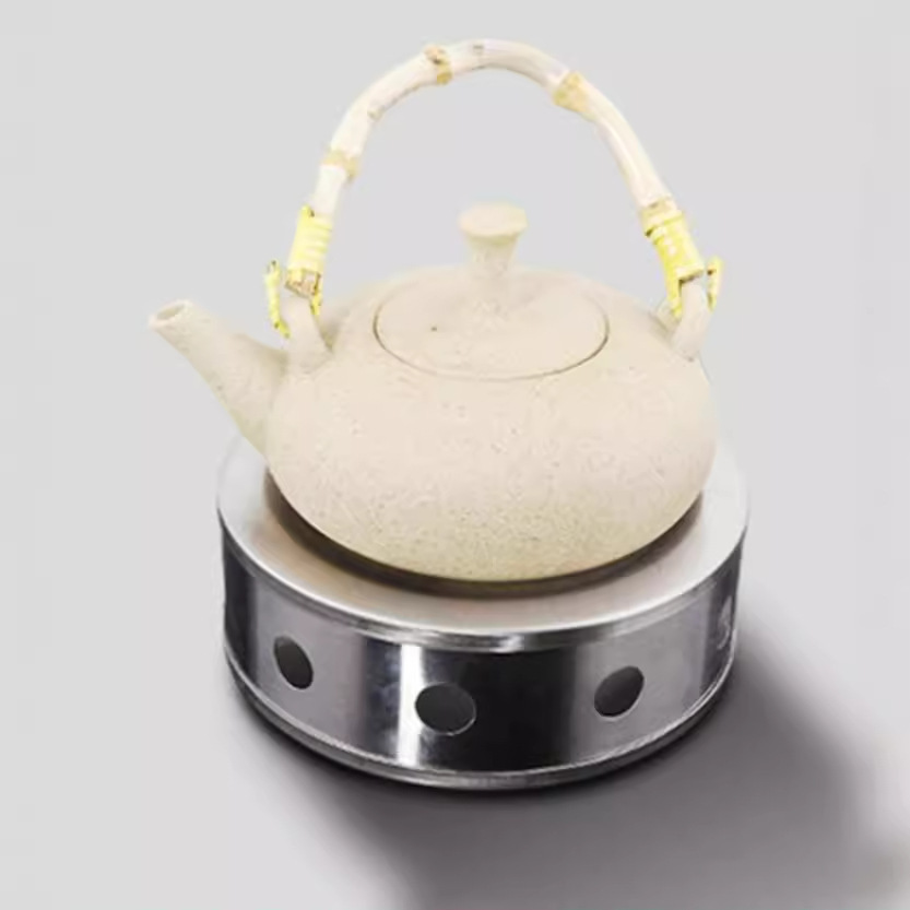 源頭工廠不鏽鋼溫茶器 玻璃壺暖茶器暖爐蠟燭爐保溫底座 茶道配件