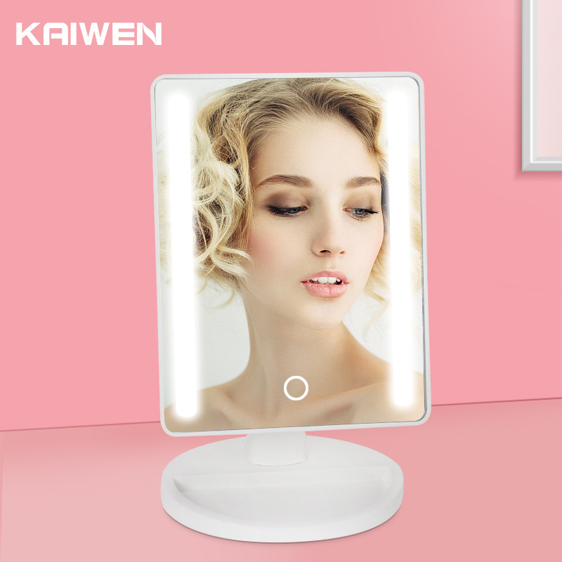 The factory's Kevin LED smart makeup mirror, 24-Land mirror, Led light with a light touch flash mirror.