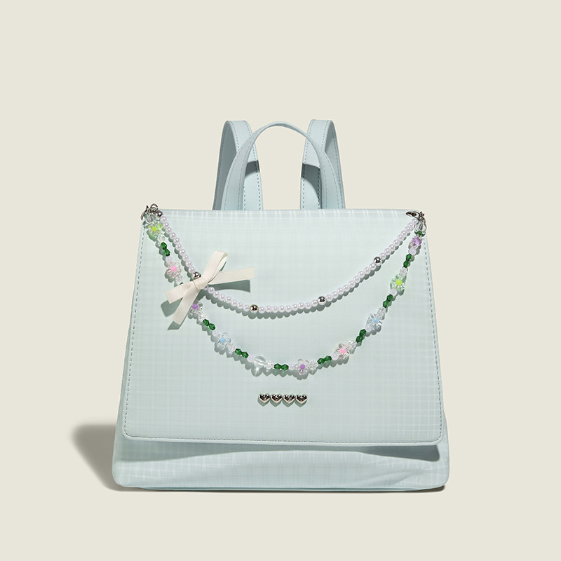 A new 2024 handbag for school commuters at Guangzhou factory.