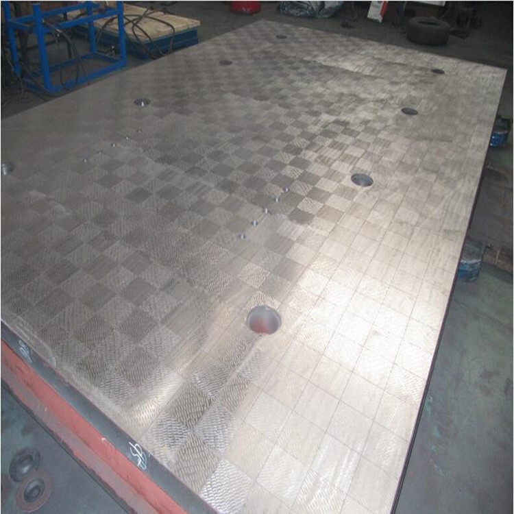 Wholesale of the factory, cast iron lined platform, precision measuring lined baseline tablets, calibration table.