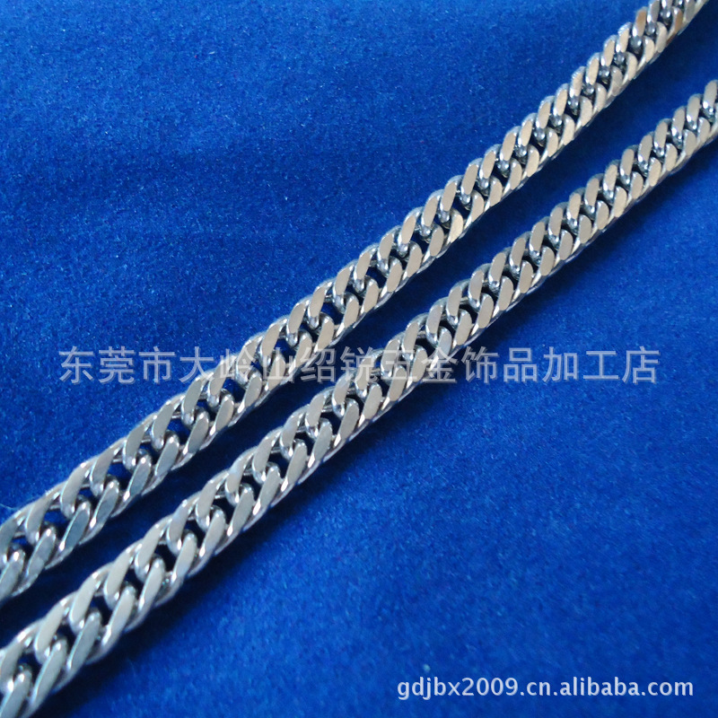 Two-faced milling chains for stainless steel, 2.0 mm chain for stainless steel