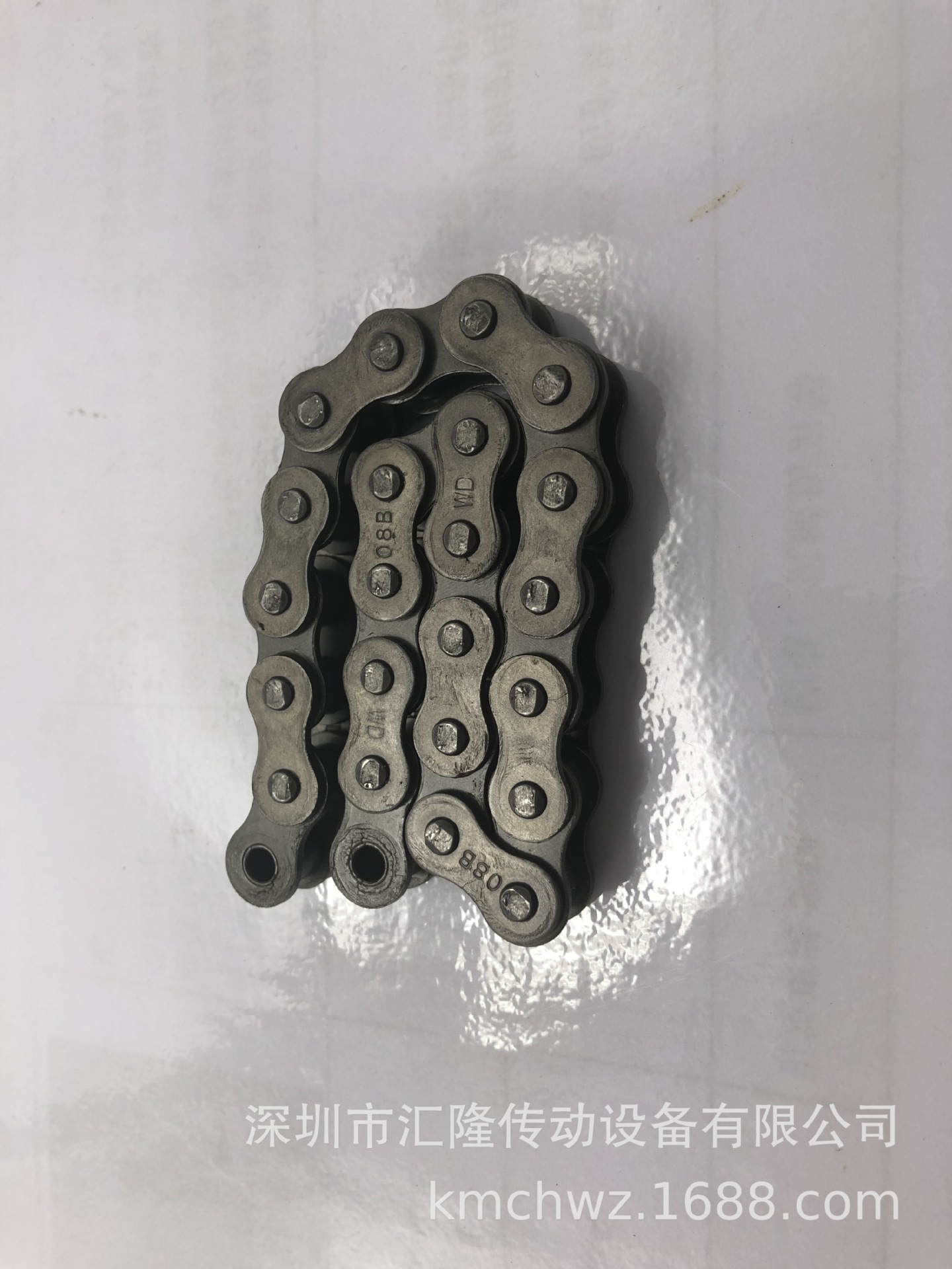 Industrially transmitted rolling chains of the high-quality industrial chain of 08B carbon steel chain sold directly by manufacturers