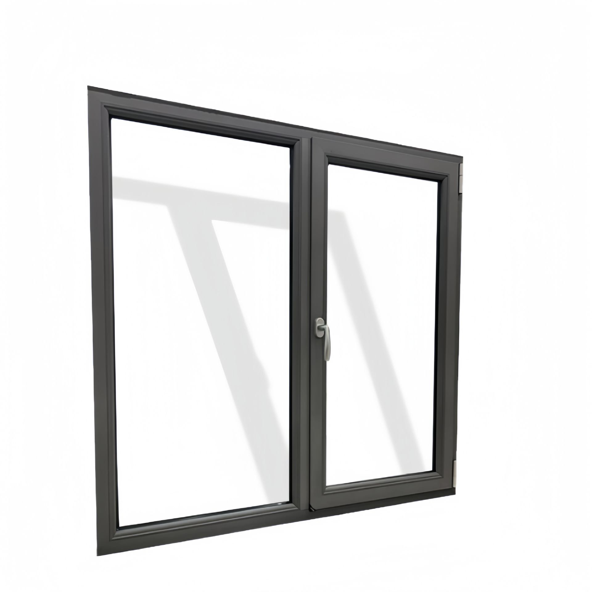 The 70-series fixed windows are flat, the sound insulation alloy is flat, the windows of the system are flat