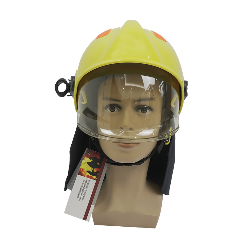 [Hirmet] Wholesale firefighter helmet with flame retardation helmets to rescue fire helmets