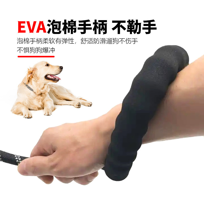 Loại bán chạy nhất và có thể phản xạ được từ lâu dây nylon bong bóng bông, kéo con chó cưng chống nổ.