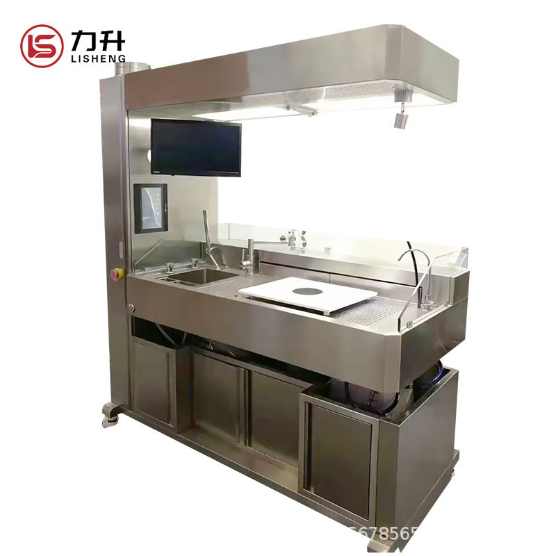 Hospital laboratory pathology table, stainless steel sampler, pathology operating table ventilator laboratory