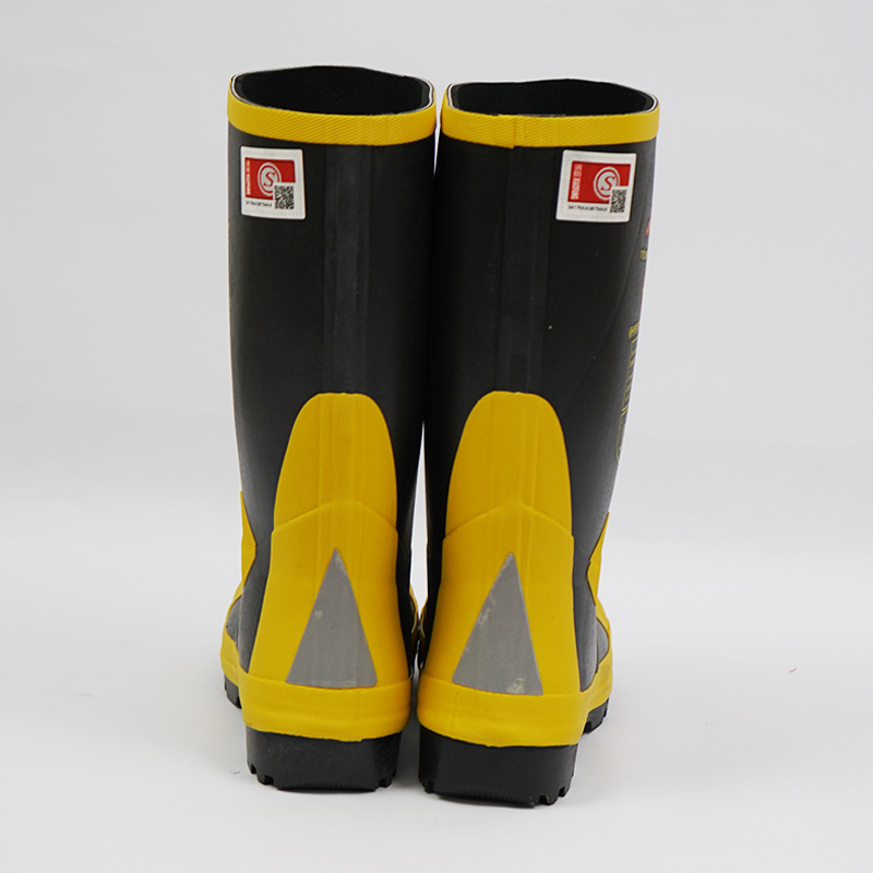 Fire protection boots for firefighters certified fire protection boots for rescue boots against fire boots and rubber for fire resistance boots