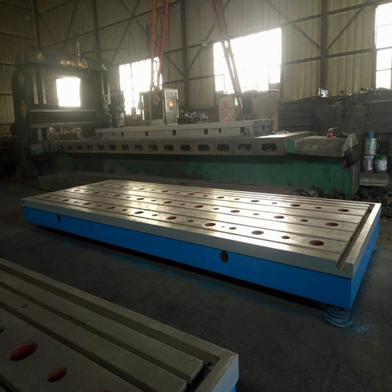 Heavy machine bed cast iron tablets, bed-painted beds and high support table