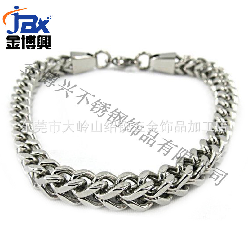 The stainless steel is back-chain 304.