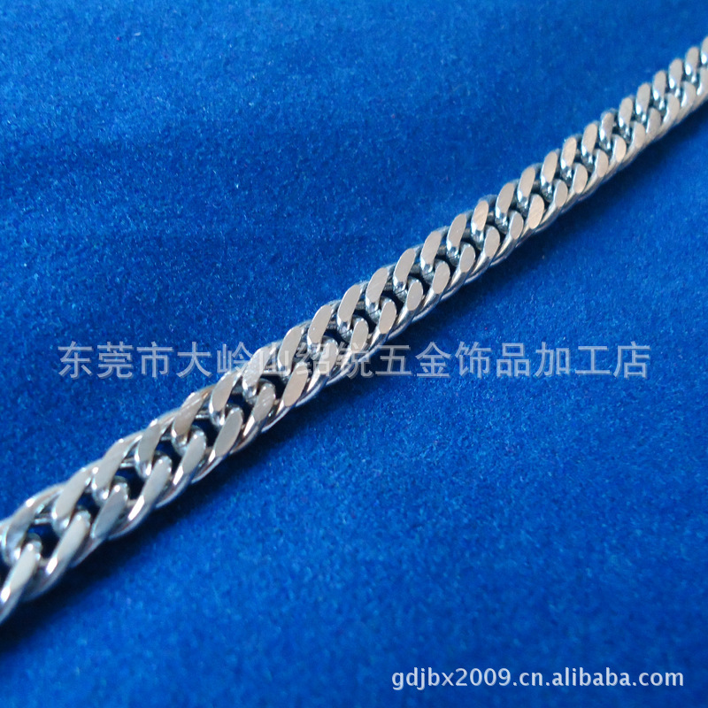 Two-faced milling chains for stainless steel, 2.0 mm chain for stainless steel