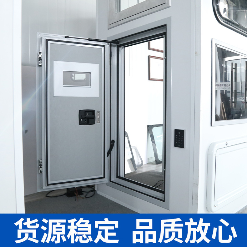 Co-smoking, heavy-calculated door, aluminium alloy composite plate door.