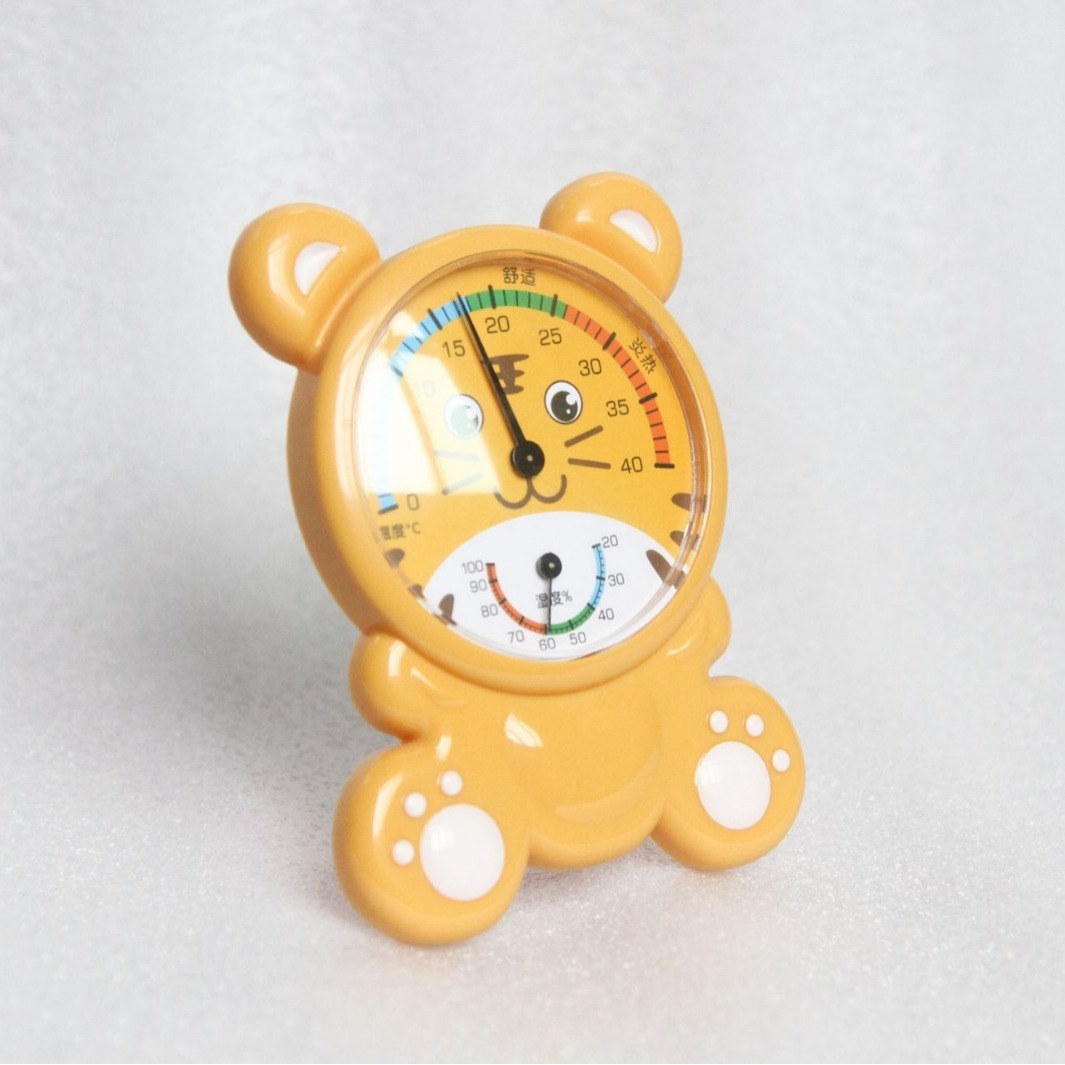 Cartoon Temperature Methometer, Children's Room Temperature Methometer, Bear Temperature Methometer, Indoor Moisture Methometer